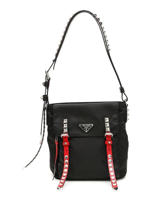 prada bucket bag white|Prada nylon bucket bags.